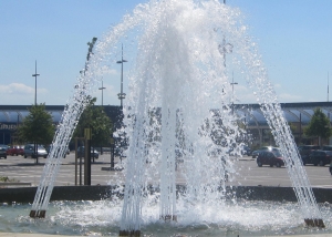 Fontaine en bassin - Sénart (77) Aquaprism © Aquaprism
